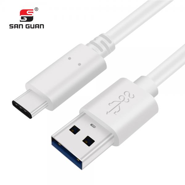 Picture of USB 3.0 Type C cable PVC（white）